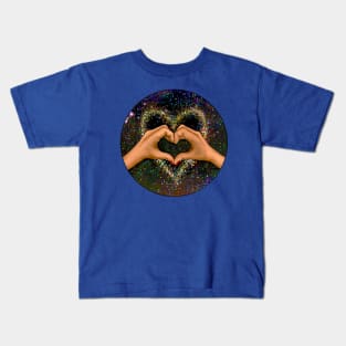 Heart Hands Celebration Kids T-Shirt